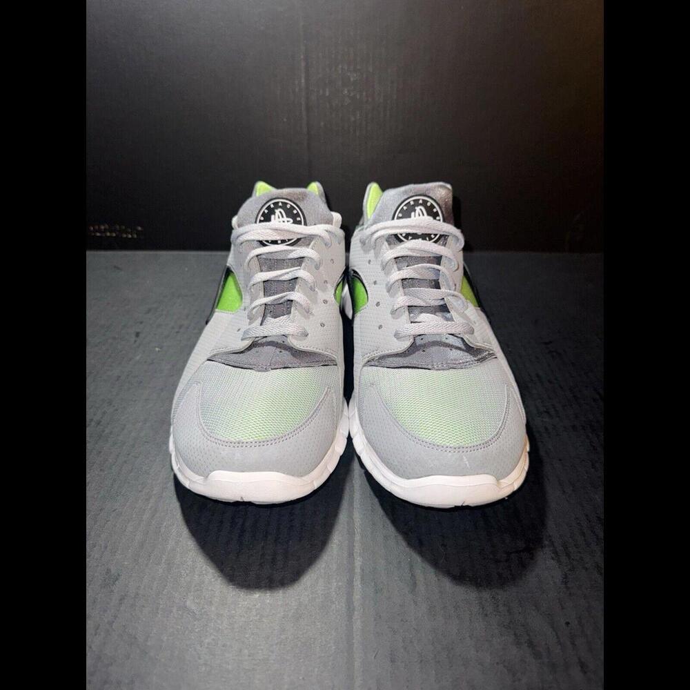 Nike Air Huarache Grey Green White 510801-003 - Size 12 - Picture 3 of 9